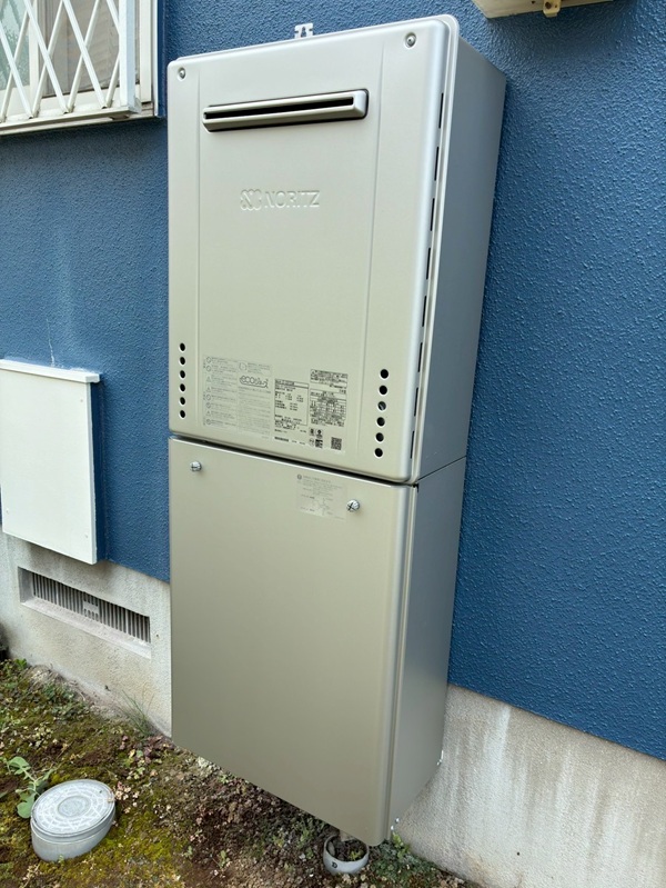 ノーリツ エコジョーズ 施工後1