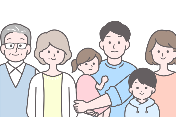 六人家族イメージ