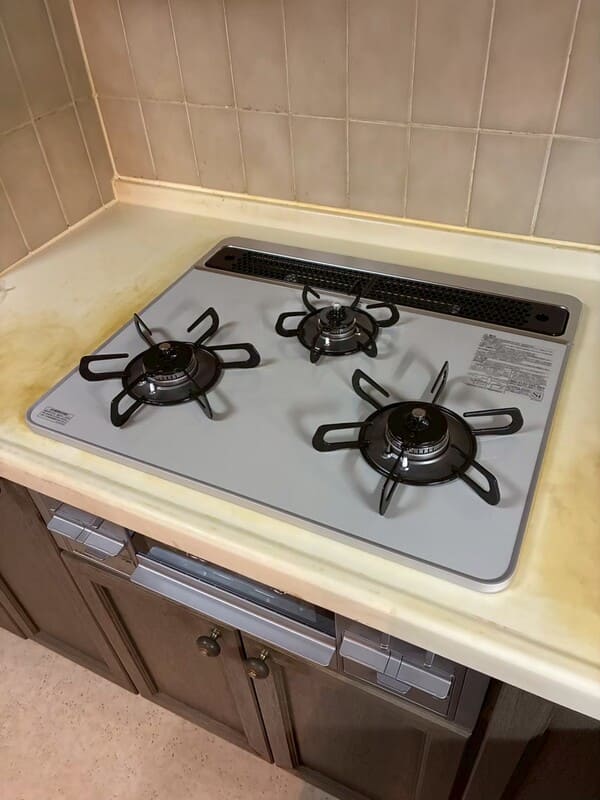 神奈川県横浜市_ガスコンロ取替_施工後