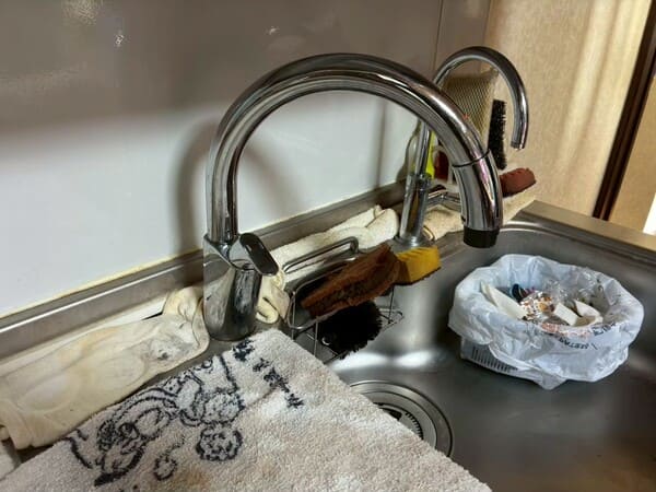 神奈川県横浜市_蛇口交換_施工前