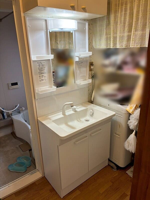 神奈川県横浜市_洗面台交換_施工後