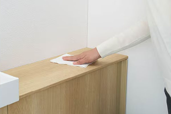 キャビネット 掃除