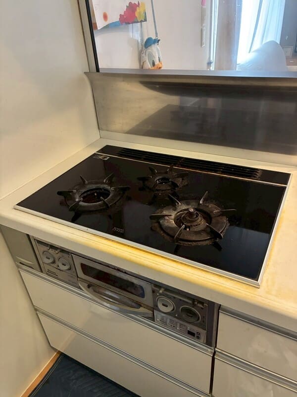 神奈川県横浜市_コンロ_施工前