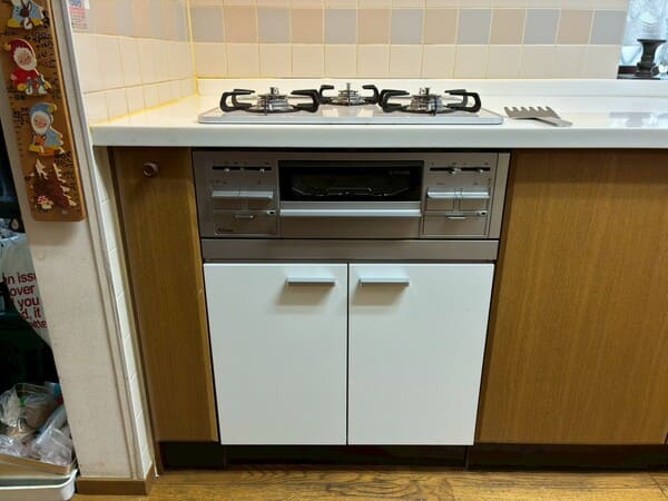 神奈川県横浜市_コンロ交換_施工後