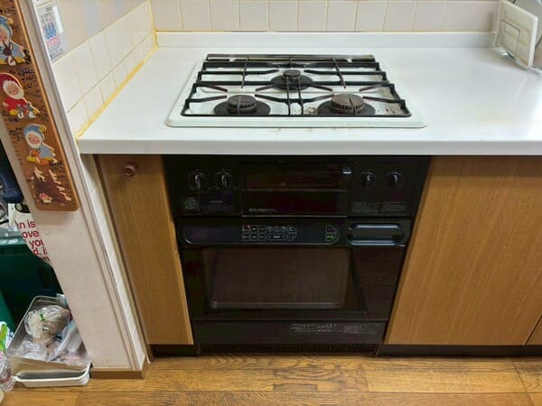 神奈川県横浜市_コンロ交換_施工前