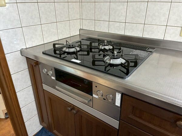 神奈川県横浜市_コンロ交換_施工後