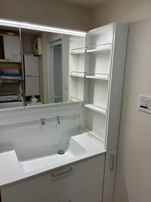 神奈川県横浜市_洗面台交換_施工後