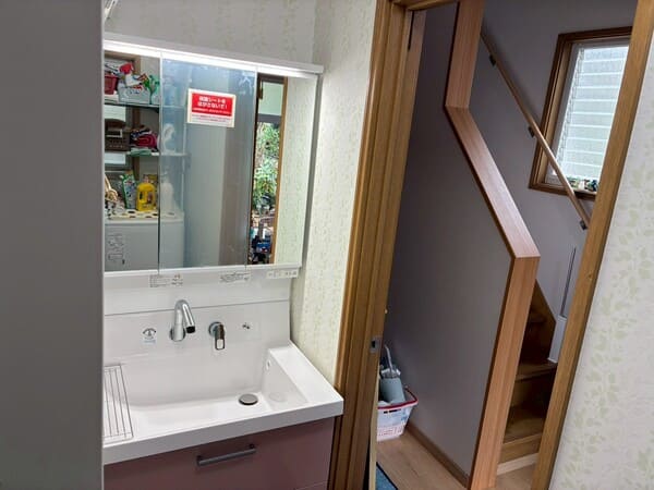 神奈川県藤沢市_洗面台交換_施工後
