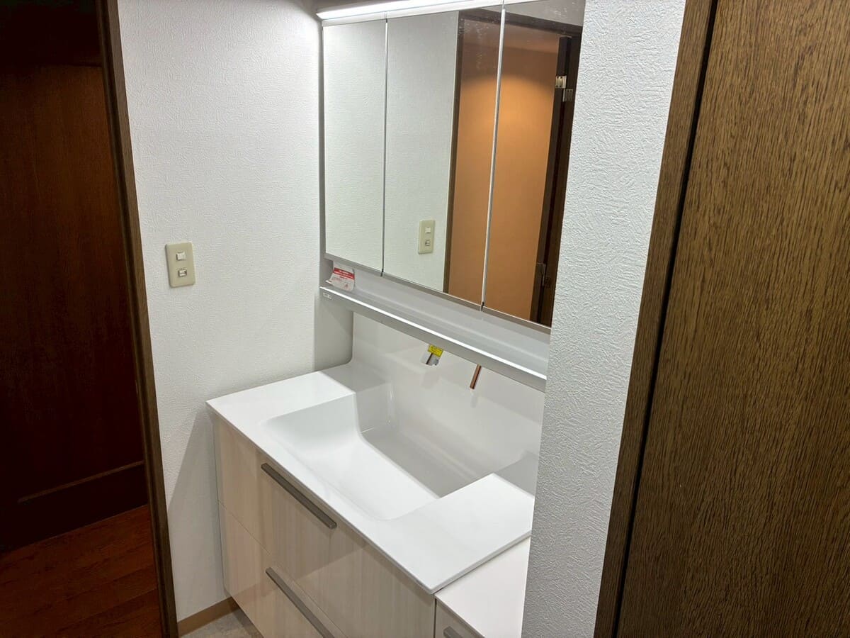 神奈川県横浜市_洗面台交換